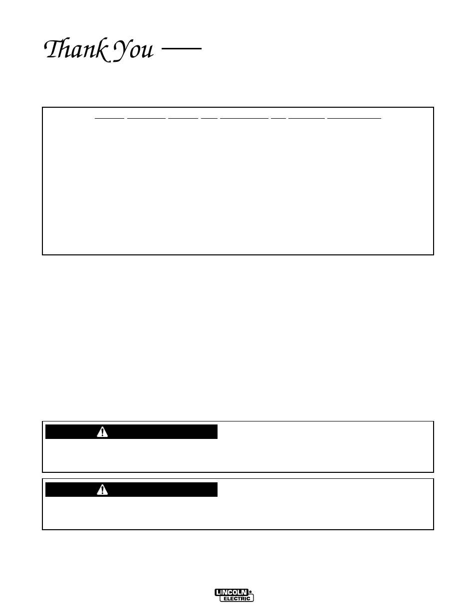 Lincoln Electric IM537 SP-170T User Manual | Page 6 / 47