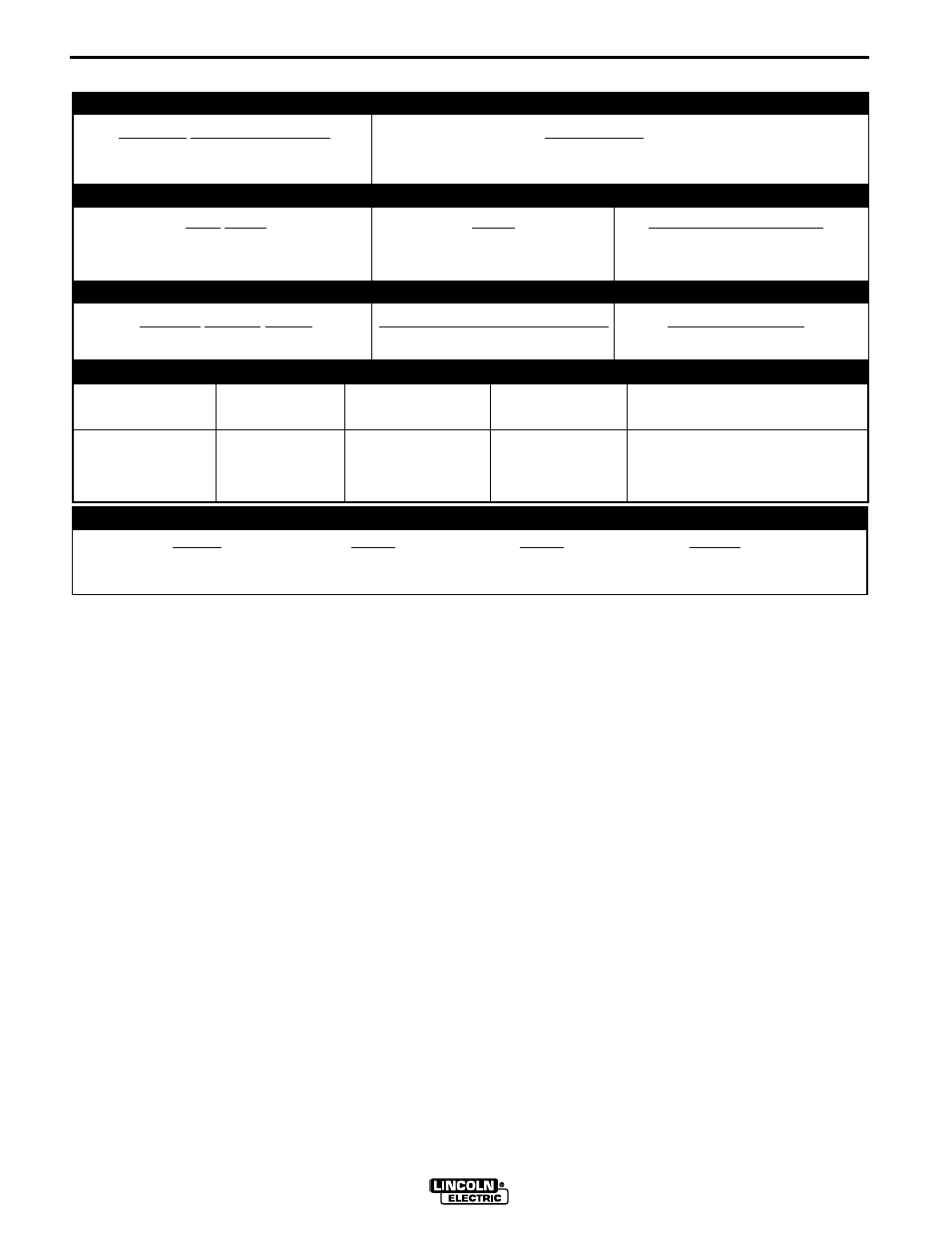 Installation, Technical specifications – sp-170t | Lincoln Electric IM537 SP-170T User Manual | Page 8 / 47