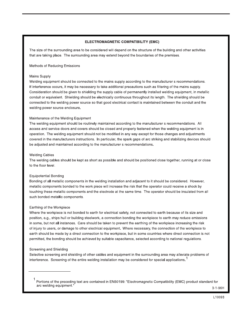 Safety | Lincoln Electric IM795 SP-170I User Manual | Page 7 / 39