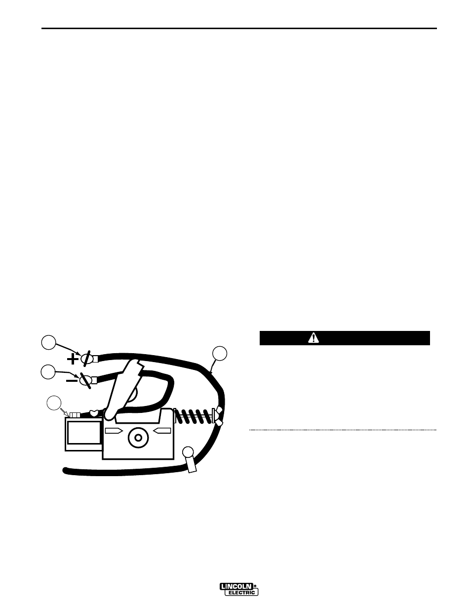 Installation, Gas connection, Caution gun installation | Lincoln Electric IM710 SP-170T User Manual | Page 13 / 45