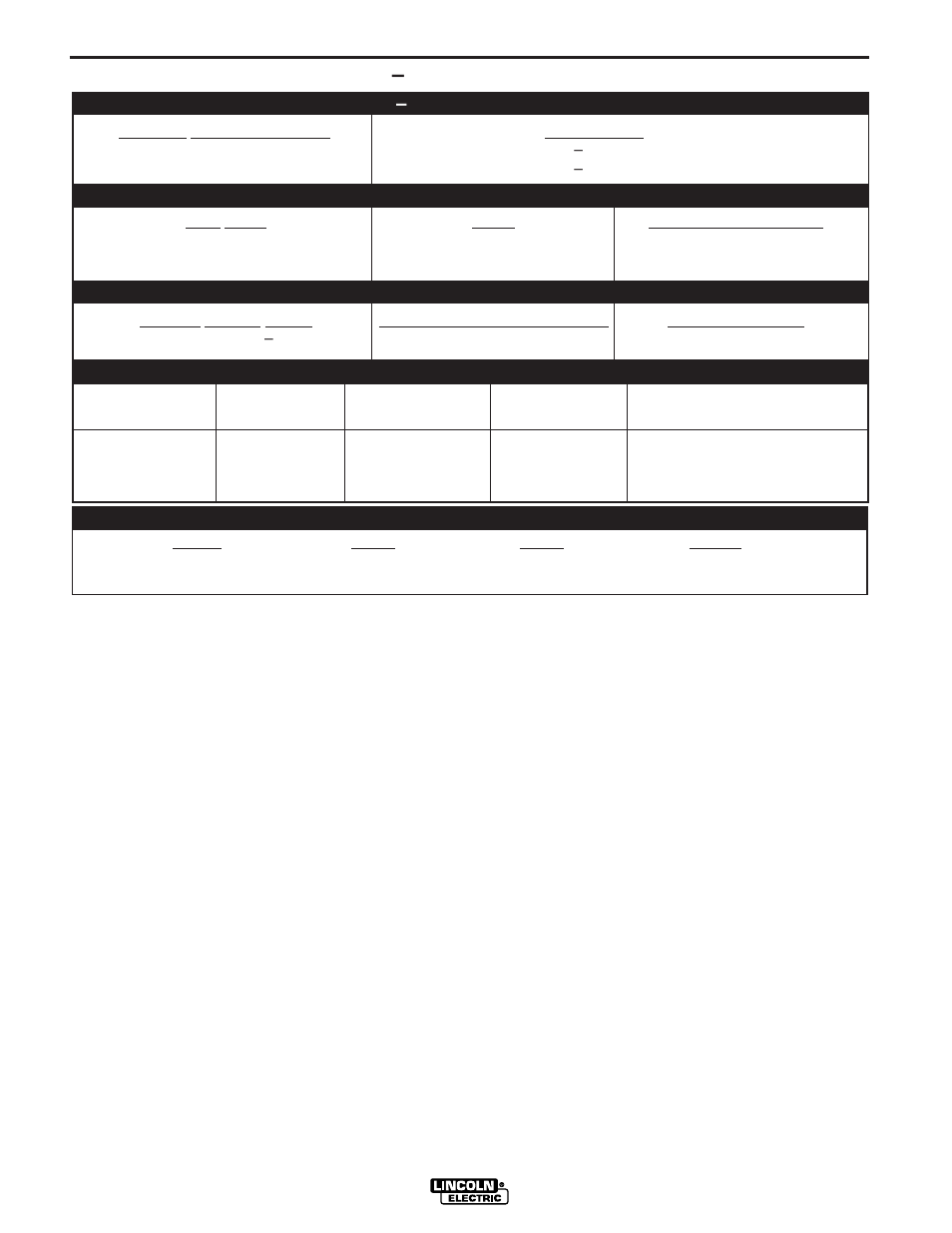 Installation, Technical specifications – sp-175t | Lincoln Electric IM726 SP-175T User Manual | Page 8 / 45