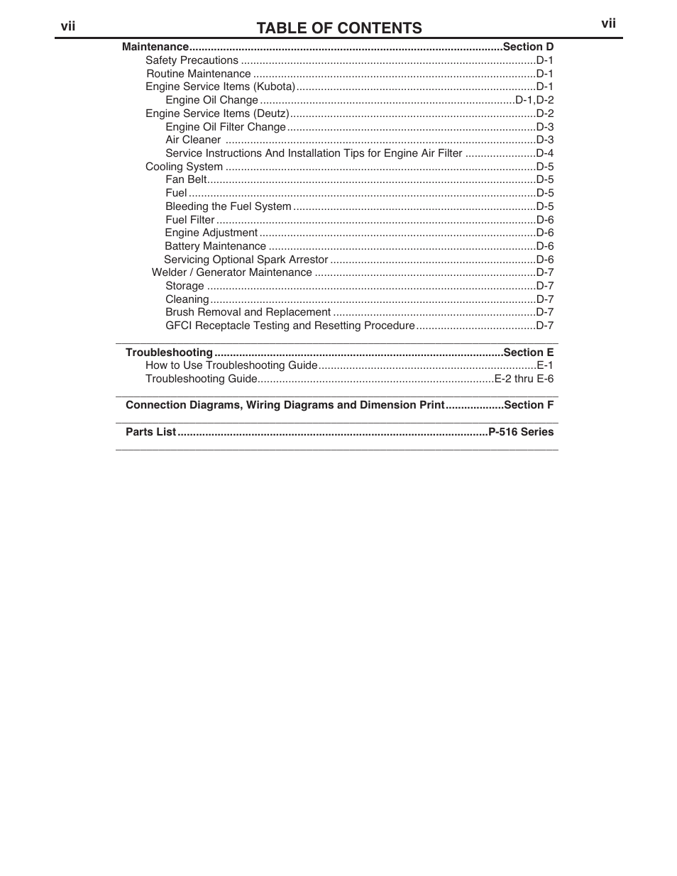 Lincoln Electric IM874 VANTAGE 300 User Manual | Page 8 / 57