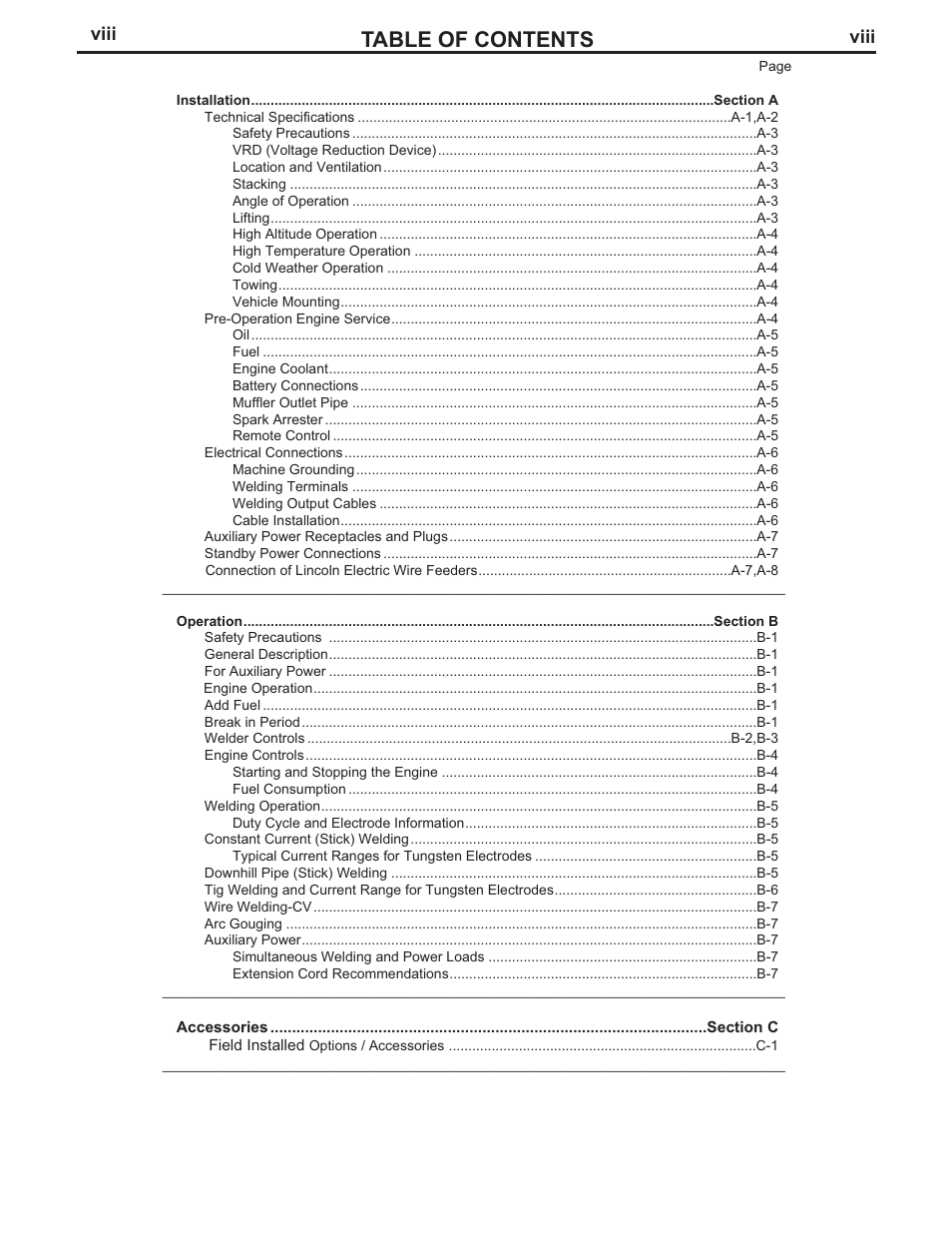 Lincoln Electric IM889 VANTAGE 400 (CE) User Manual | Page 9 / 49