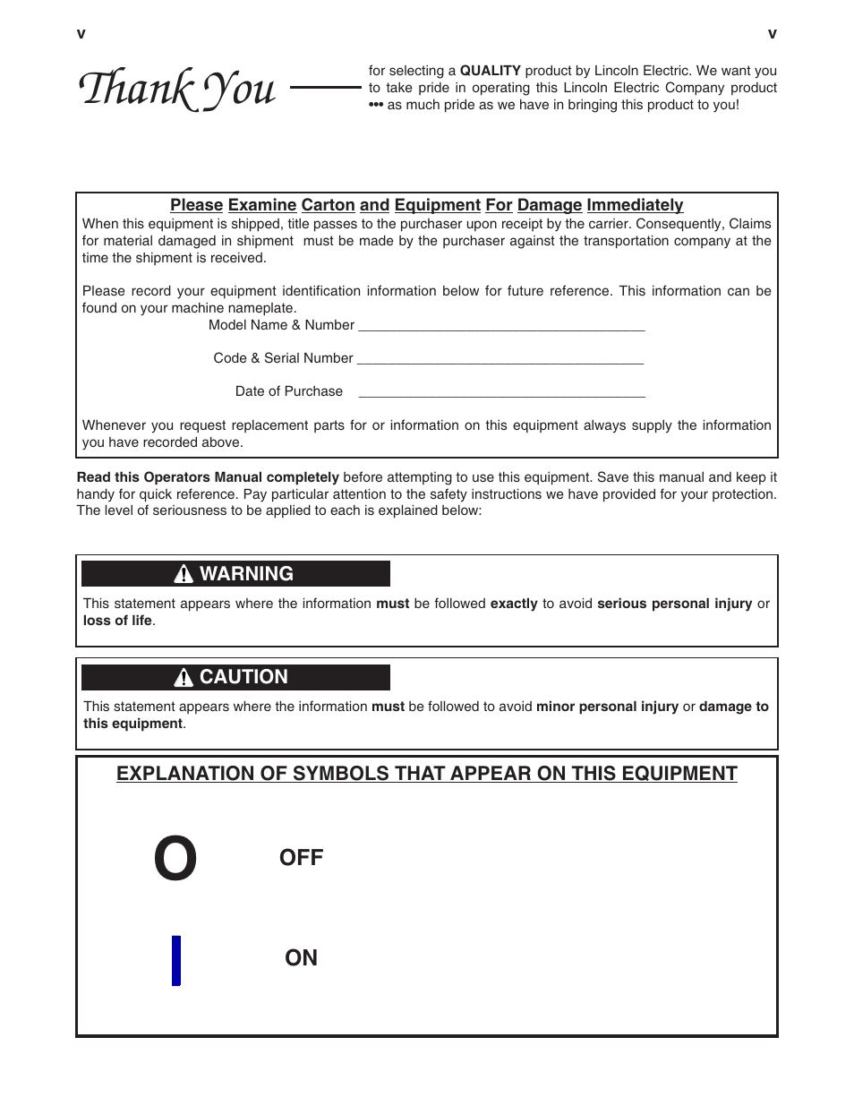 Lincoln Electric IM680 Power Wave Water Cooler User Manual | Page 6 / 20