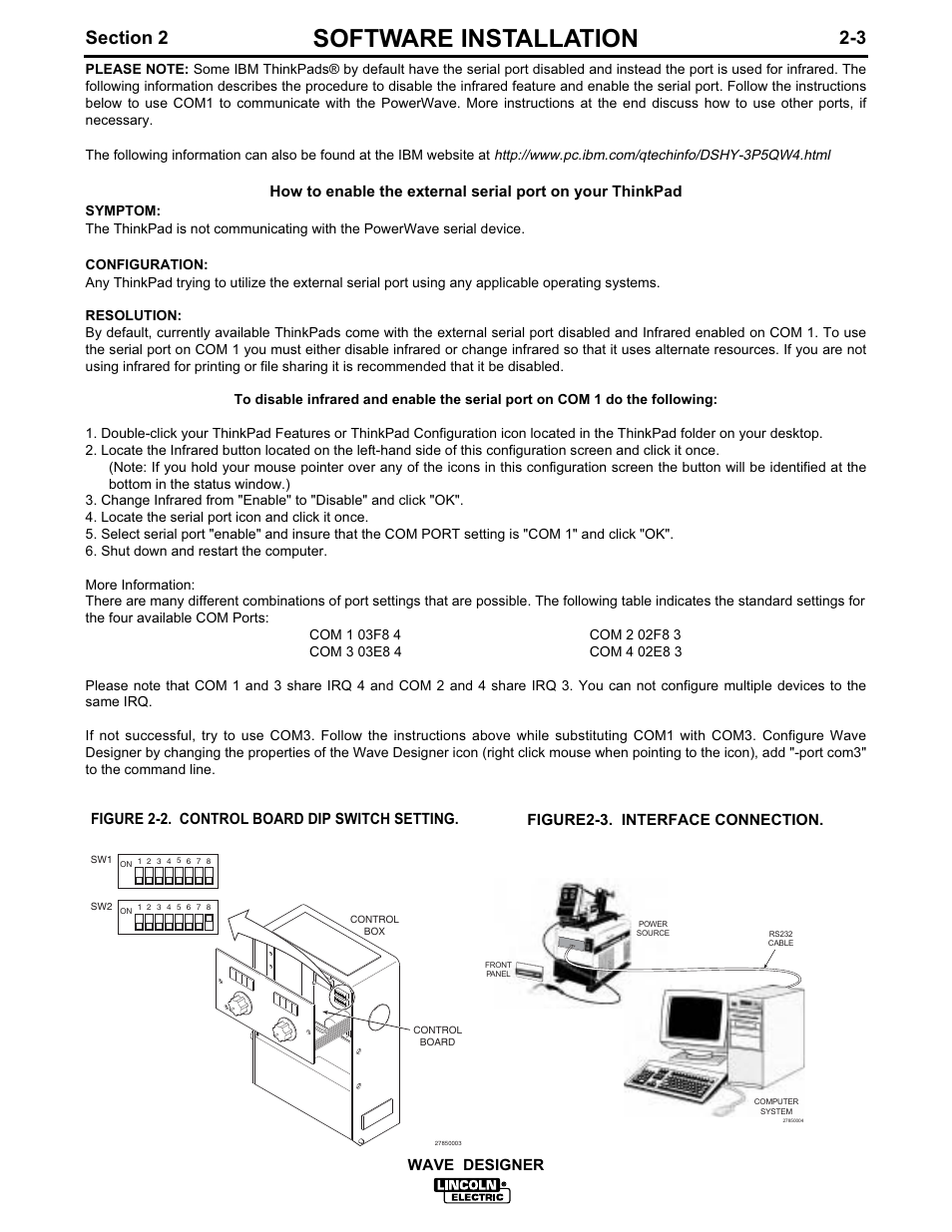 Software installation, Wave designer | Lincoln Electric IM649 Wave Designer User Manual | Page 11 / 74