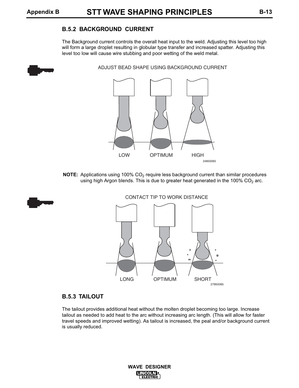 Stt wave shaping principles | Lincoln Electric IM649 Wave Designer User Manual | Page 67 / 74