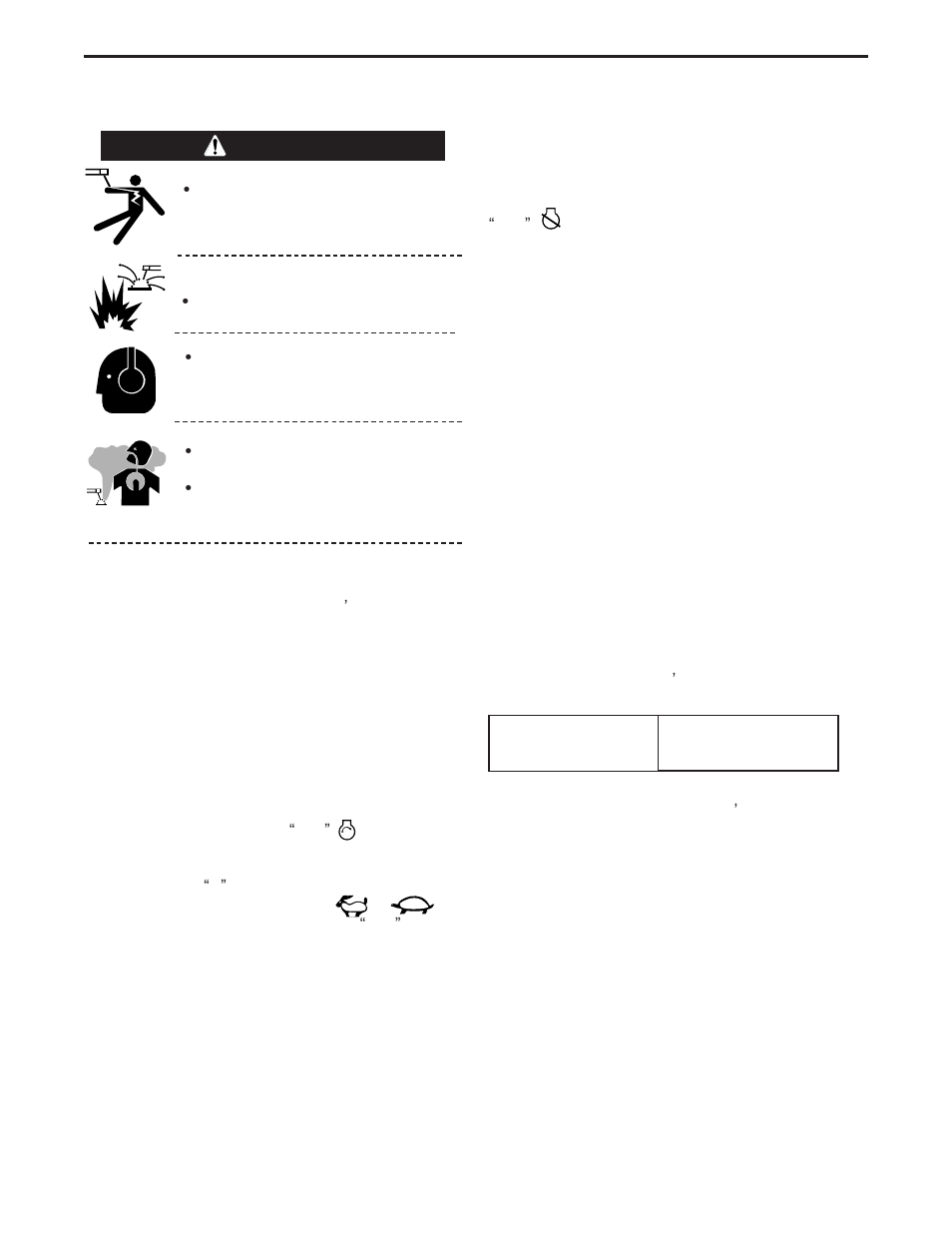 Operation, Warning | Lincoln Electric IM851 WELDMARK 225 User Manual | Page 19 / 35