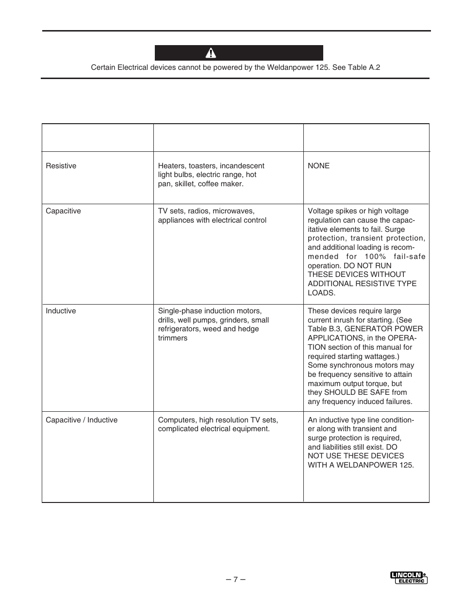 Installation, Caution | Lincoln Electric IM530 Weldanpower 125 User Manual | Page 14 / 40