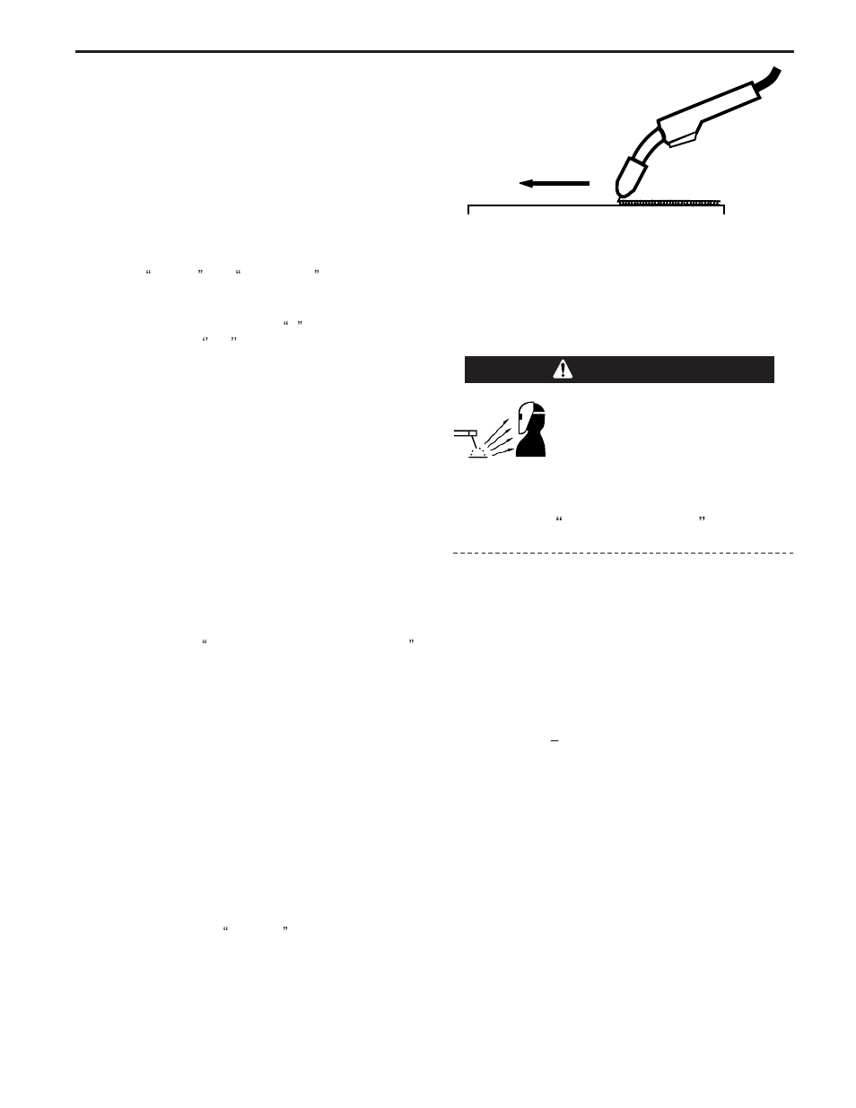 Learning to weld, Warning | Lincoln Electric IM767 WELDMARK 135 PLUS User Manual | Page 28 / 47