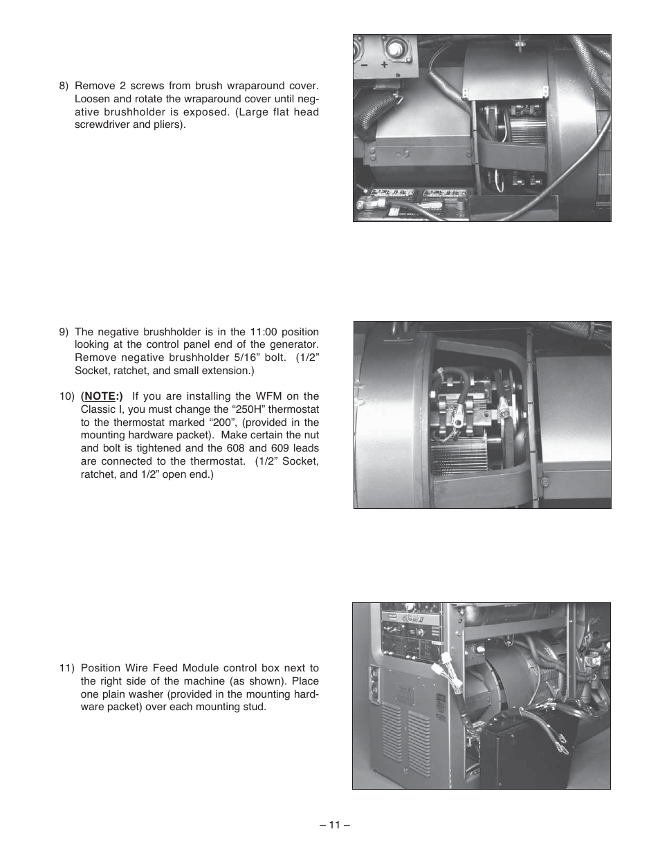 Lincoln Electric IM513 WIRE FEED MODULE User Manual | Page 11 / 44