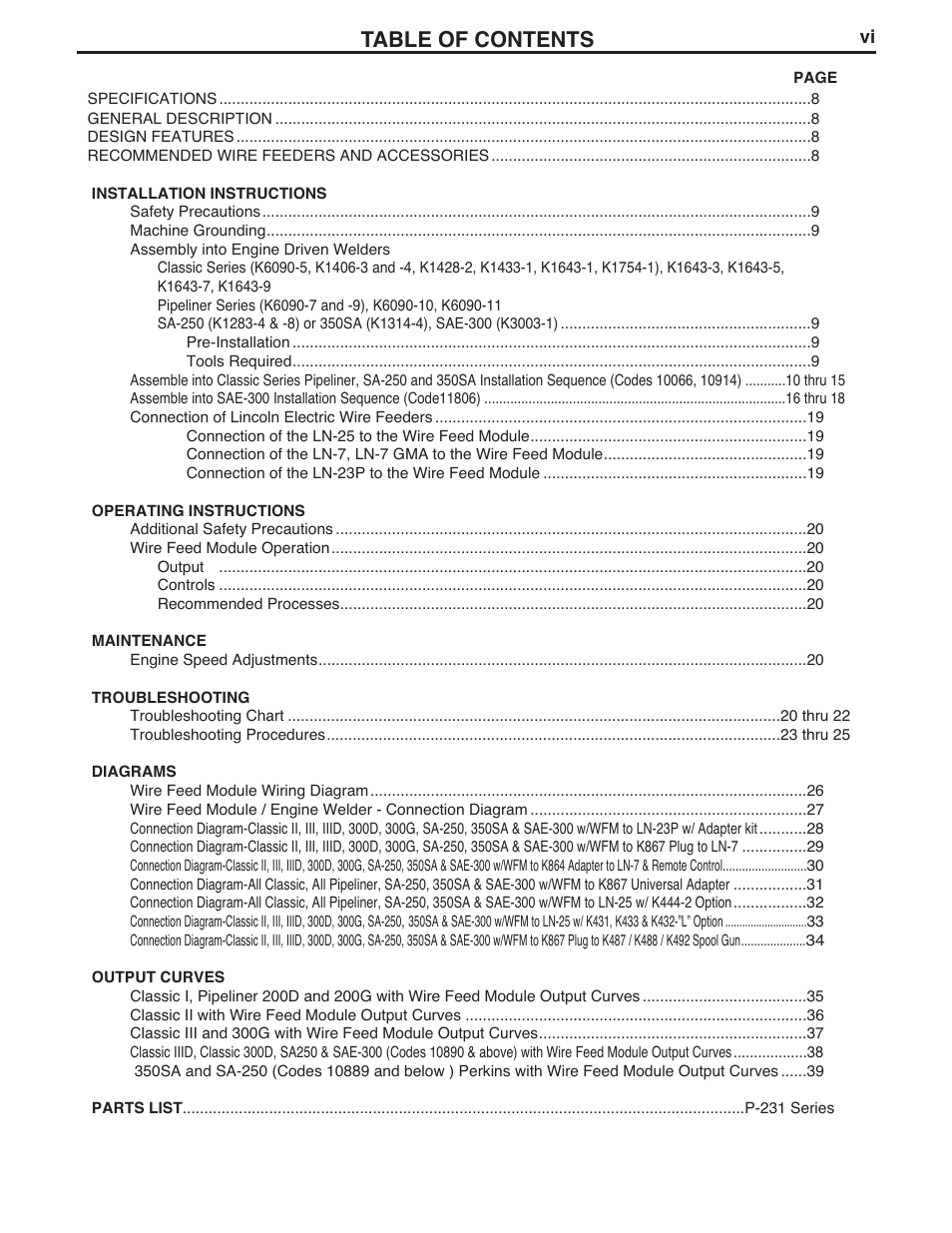 Lincoln Electric IM513 WIRE FEED MODULE User Manual | Page 7 / 44