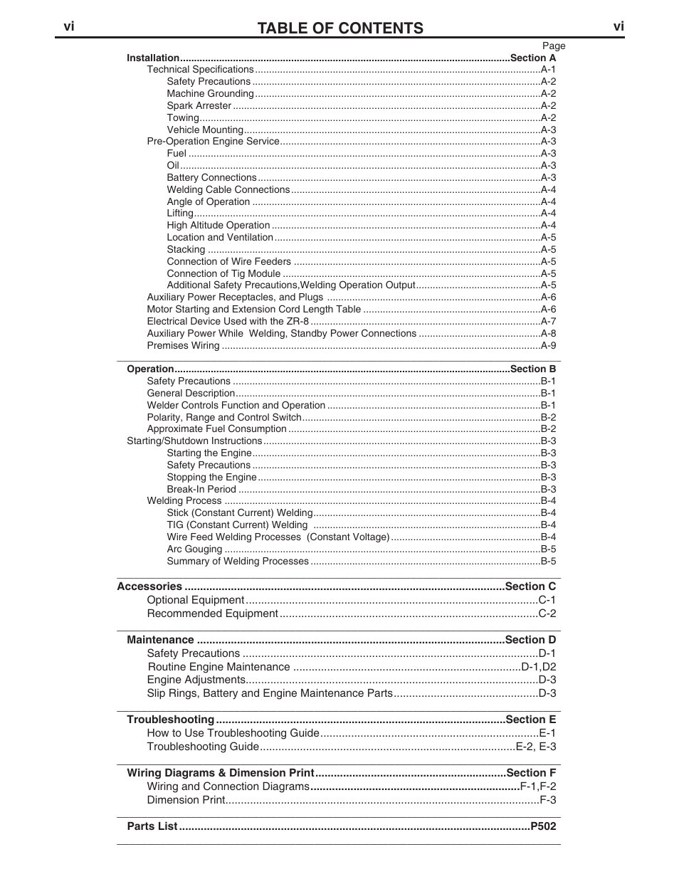 Lincoln Electric IM858 RED-D-ARC ZR-8 User Manual | Page 7 / 36