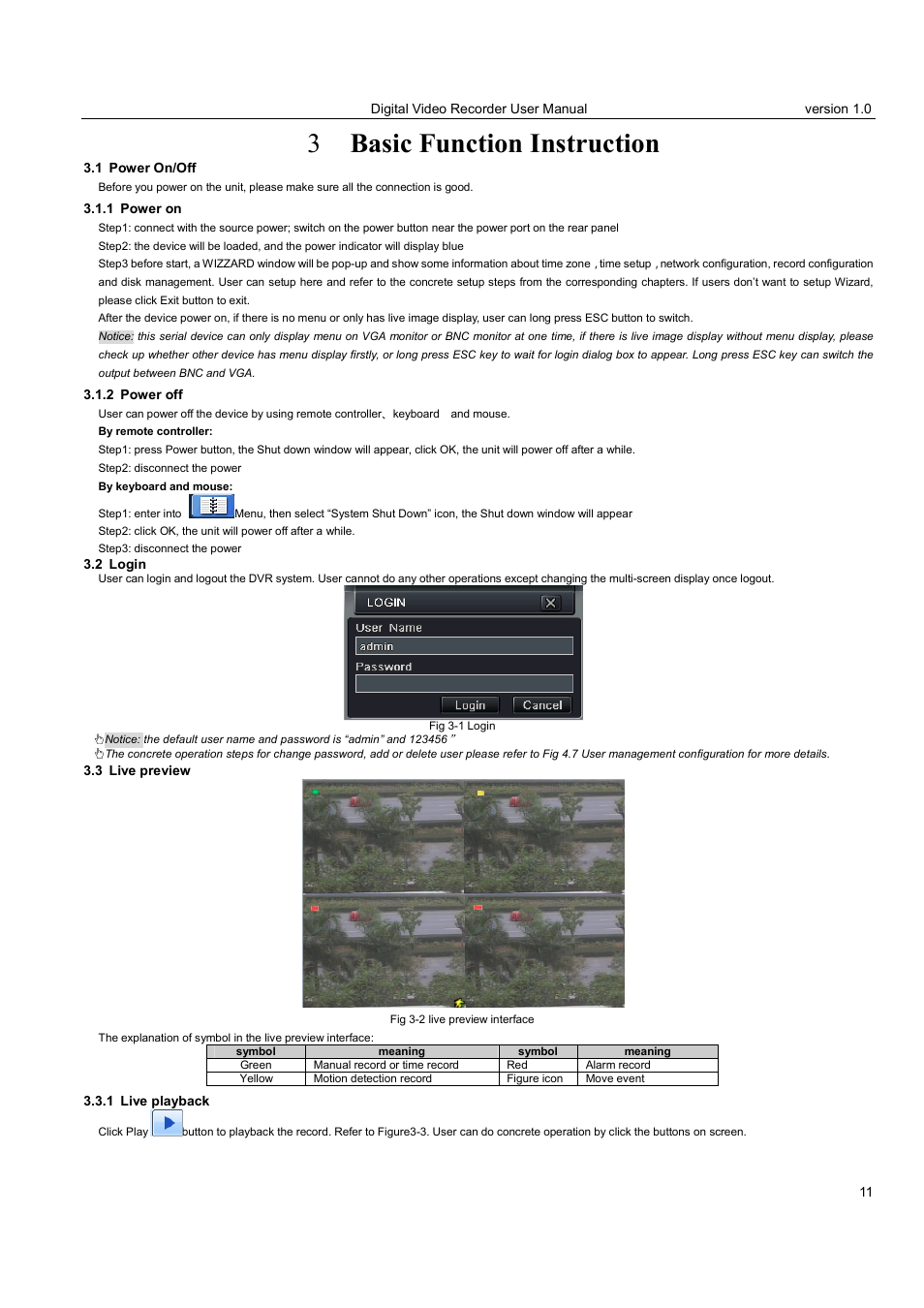 3basic function instruction | LT Security LTD2516HE User Manual | Page 11 / 73