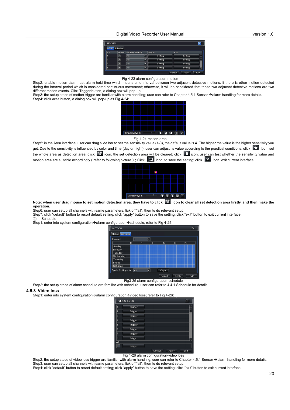 LT Security LTD2516HE User Manual | Page 20 / 73