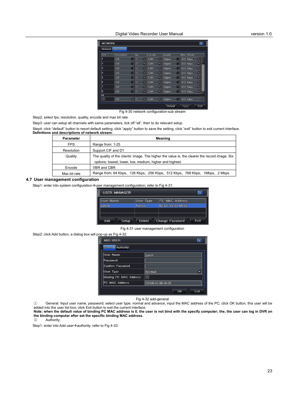 LT Security LTD2516HE User Manual | Page 23 / 73