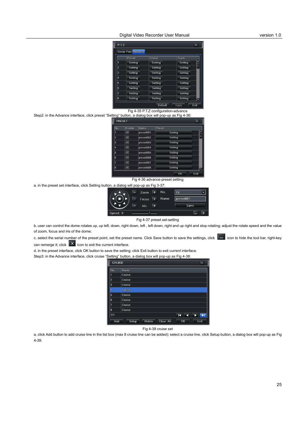 LT Security LTD2516HE User Manual | Page 25 / 73