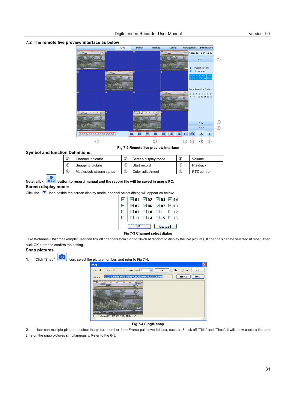 LT Security LTD2516HE User Manual | Page 31 / 73