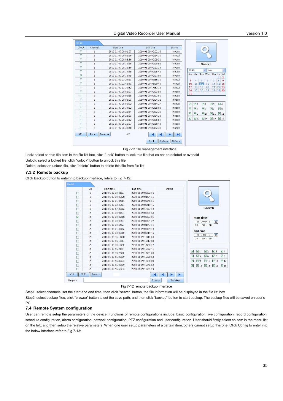 LT Security LTD2516HE User Manual | Page 35 / 73