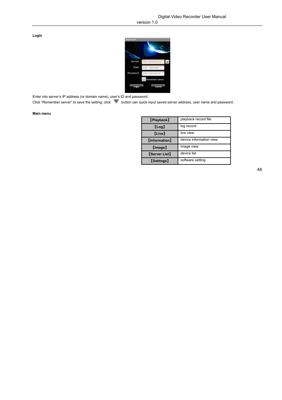 LT Security LTD2516HE User Manual | Page 48 / 73