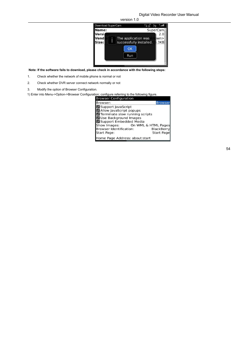 LT Security LTD2516HE User Manual | Page 54 / 73