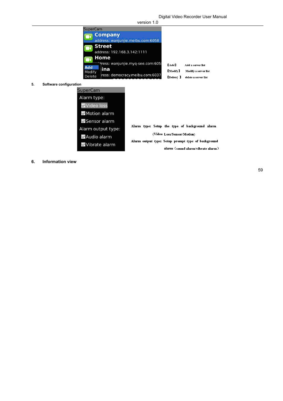 LT Security LTD2516HE User Manual | Page 59 / 73