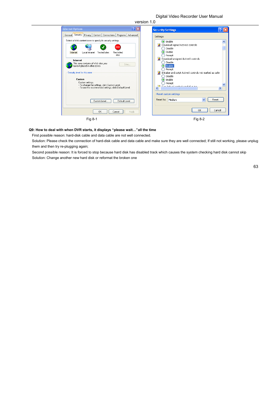 LT Security LTD2516HE User Manual | Page 63 / 73