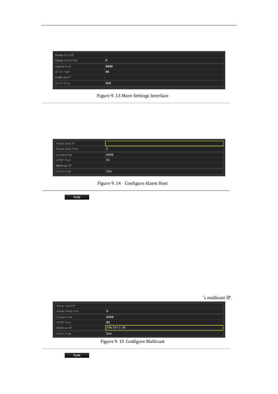 Configuring multicast, 6 configuring multicast | LT Security LTN7600 Series NVR (V2.2.3) User Manual | Page 147 / 205