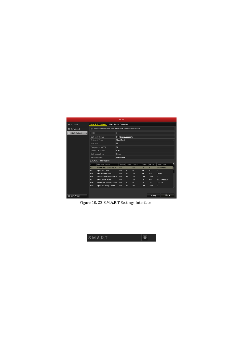 Hdd detection, 7 hdd detection | LT Security LTN7600 Series NVR (V2.2.3) User Manual | Page 172 / 205