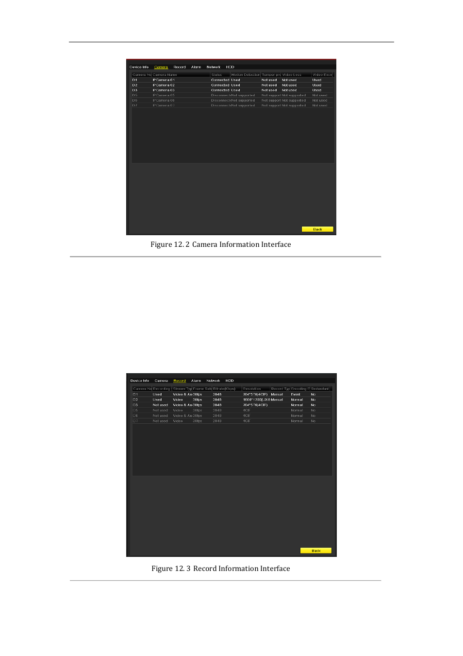 Viewing record information, 3 viewing record information | LT Security LTN7600 Series NVR (V2.2.3) User Manual | Page 181 / 205