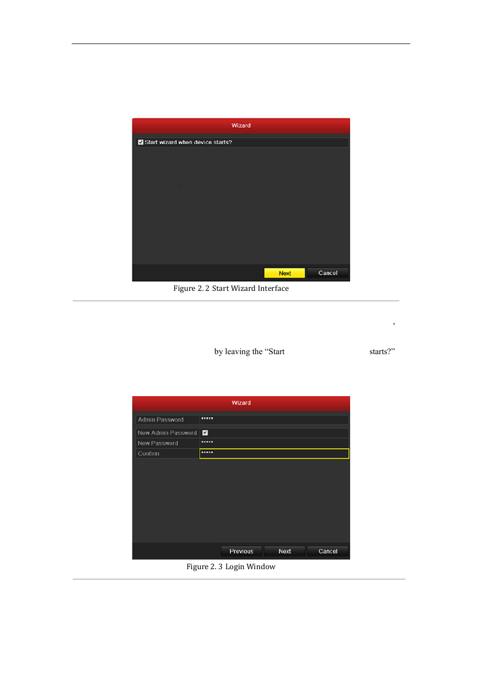 Using the wizard for basic configuration, 2 using the wizard for basic configuration | LT Security LTN7600 Series NVR (V2.2.3) User Manual | Page 28 / 205