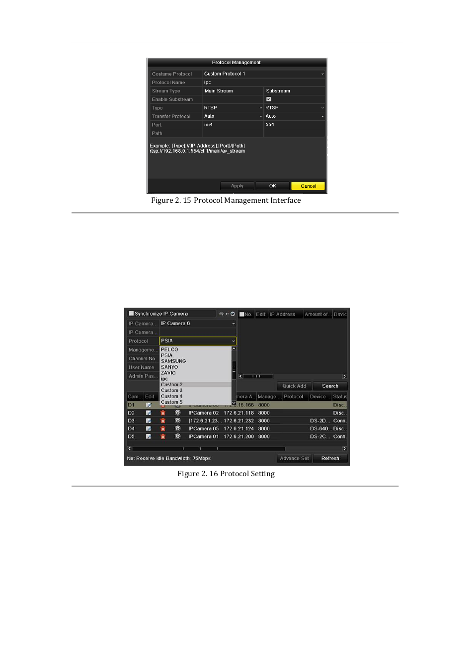 Ltn7604-p4, ltn7608-p4 and ltn7608-p8 series nvr) | LT Security LTN7600 Series NVR (V2.2.3) User Manual | Page 35 / 205