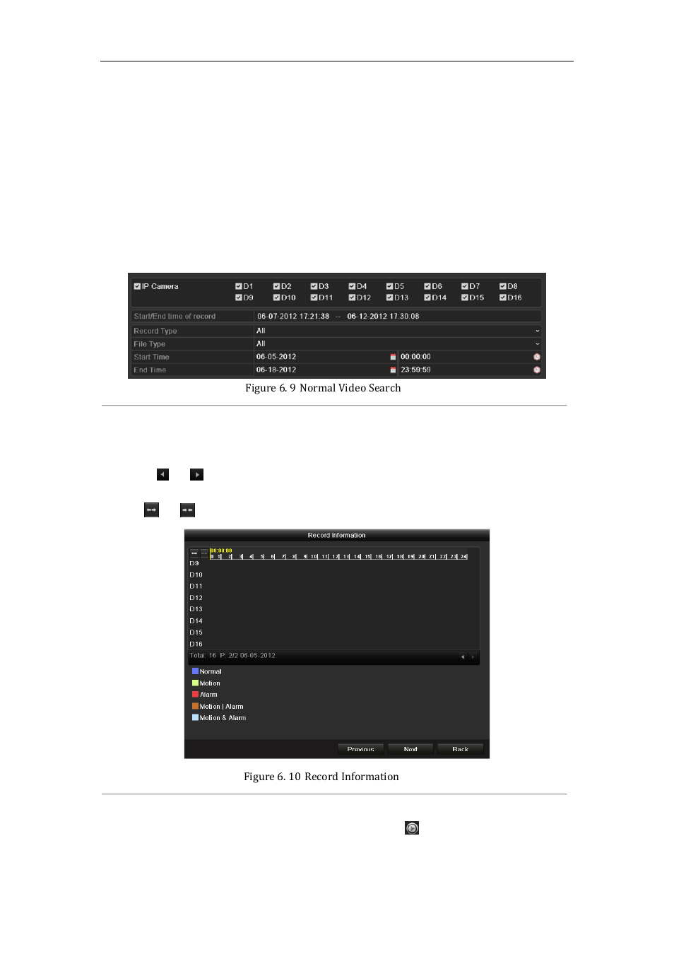 Playing back by normal video search, 3 playing back by normal video search | LT Security LTN7600 Series NVR (V2.2.3) User Manual | Page 87 / 205