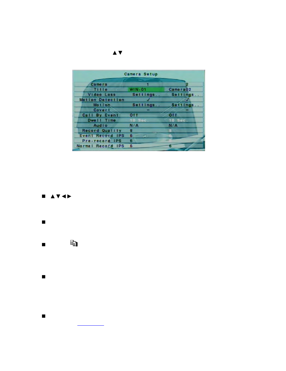 2 camera setup, Section 6.2, Accordingly | LT Security LTD6299 User Manual | Page 33 / 82