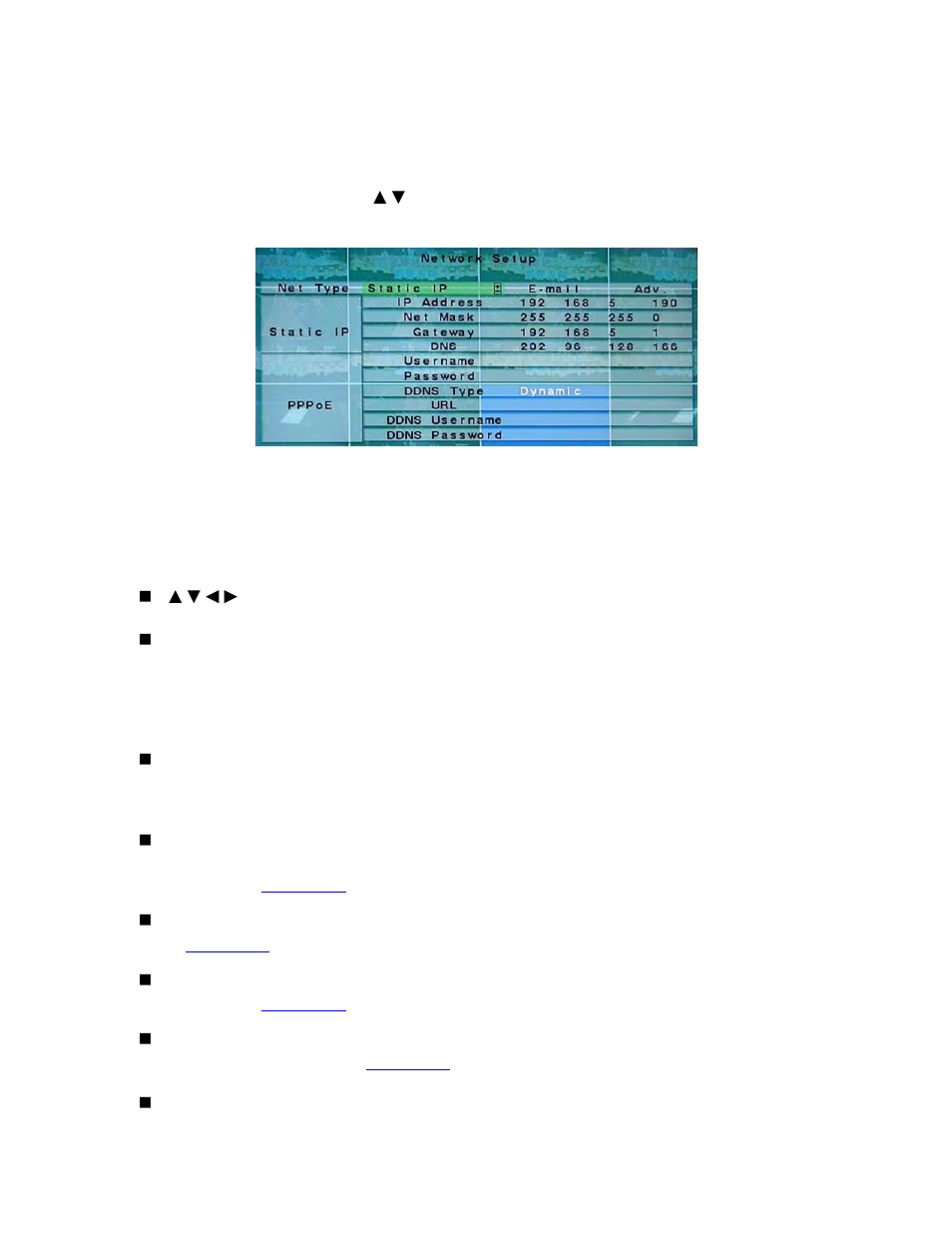 10 network setup, Described in, Section 6.10 network setup | LT Security LTD6299 User Manual | Page 52 / 82
