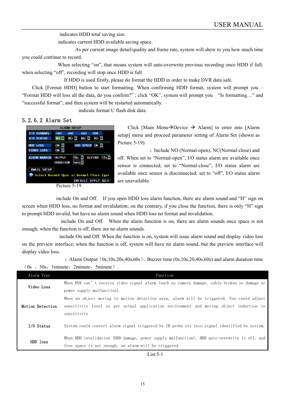 User manual | LT Security LTD451H6 User Manual | Page 18 / 33