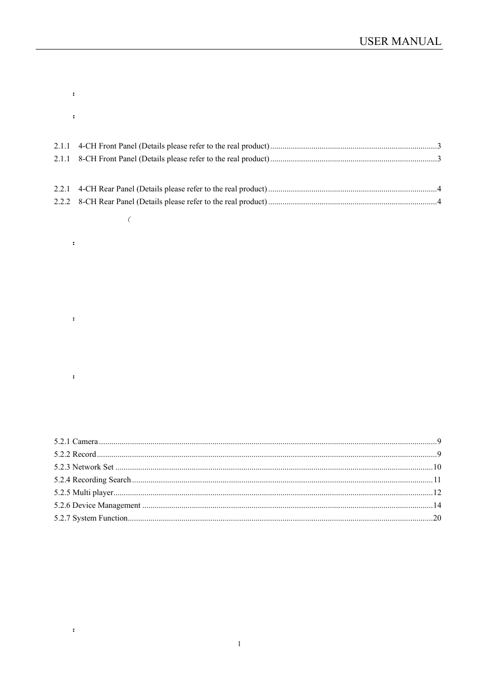 LT Security LTD451H6 User Manual | Page 2 / 33