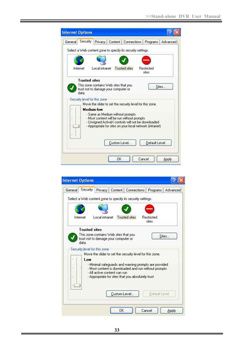 LT Security LTD3446HT User Manual | Page 34 / 36