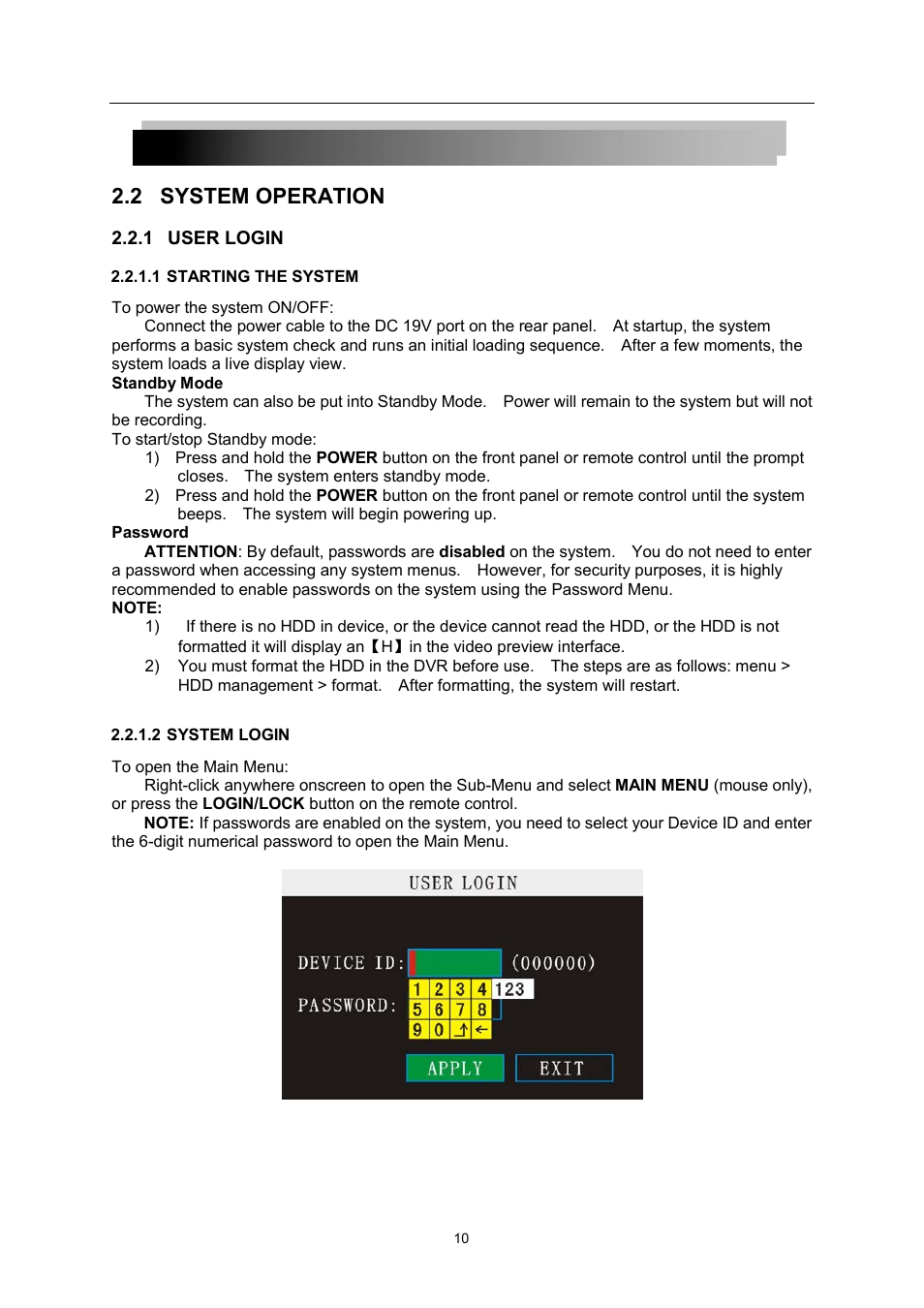 2 system operation | LT Security LTD7726 User Manual | Page 10 / 48