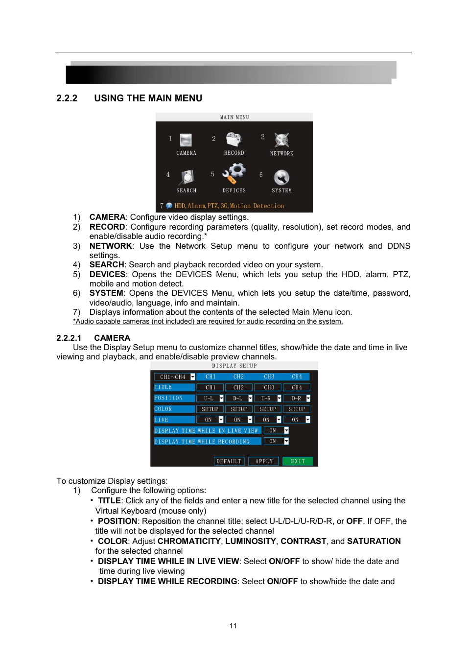 LT Security LTD7726 User Manual | Page 11 / 48