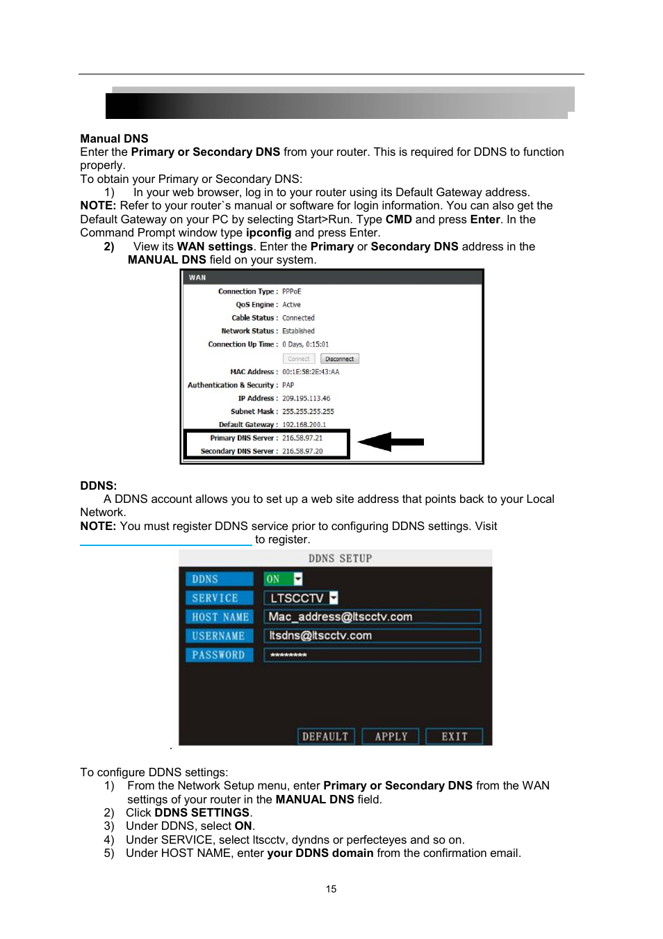 LT Security LTD7726 User Manual | Page 15 / 48