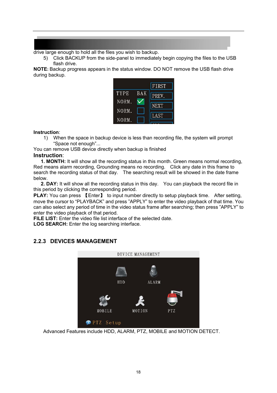 LT Security LTD7726 User Manual | Page 18 / 48