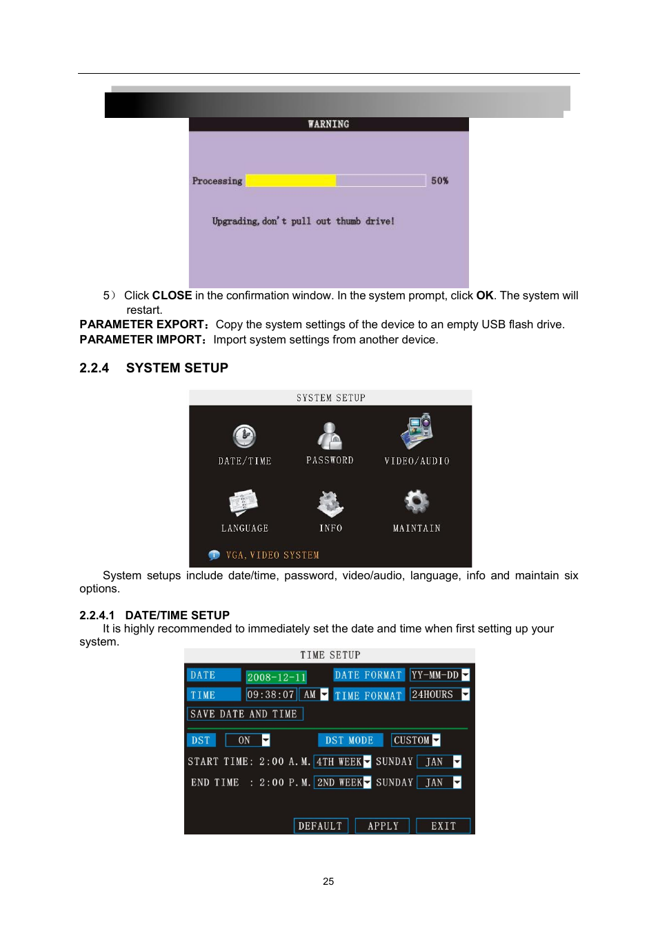 LT Security LTD7726 User Manual | Page 25 / 48