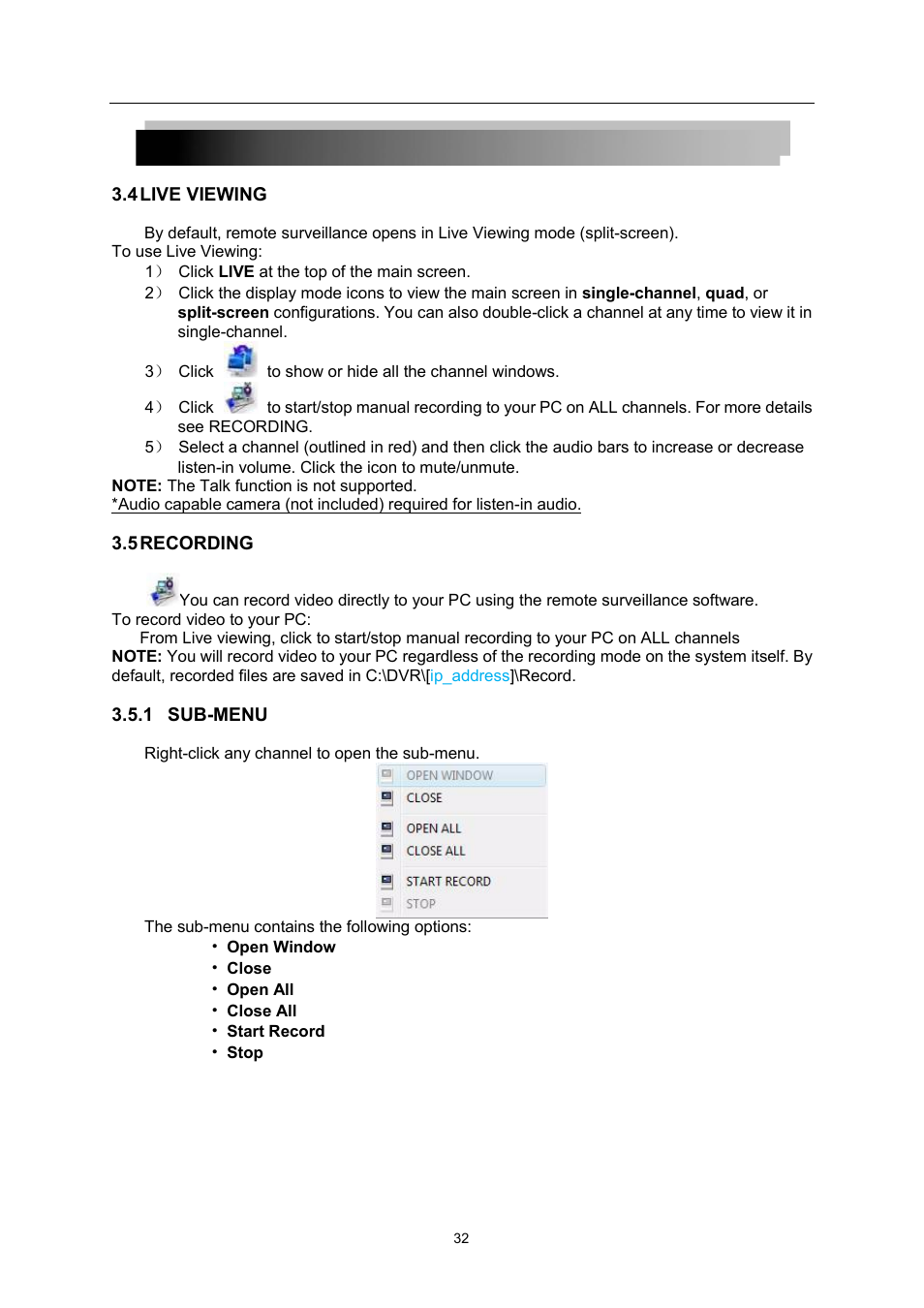 LT Security LTD7726 User Manual | Page 32 / 48