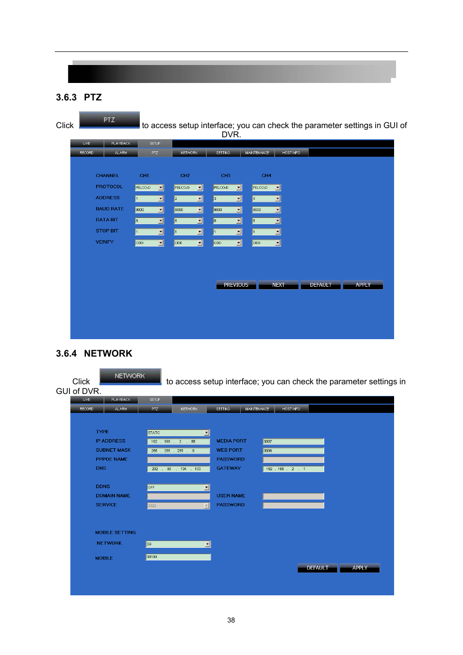 LT Security LTD7726 User Manual | Page 38 / 48