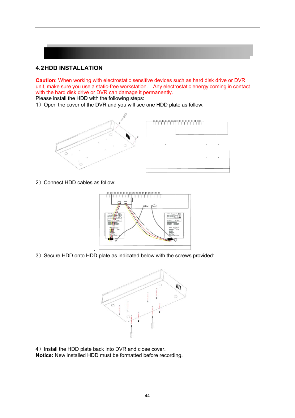 LT Security LTD7726 User Manual | Page 44 / 48