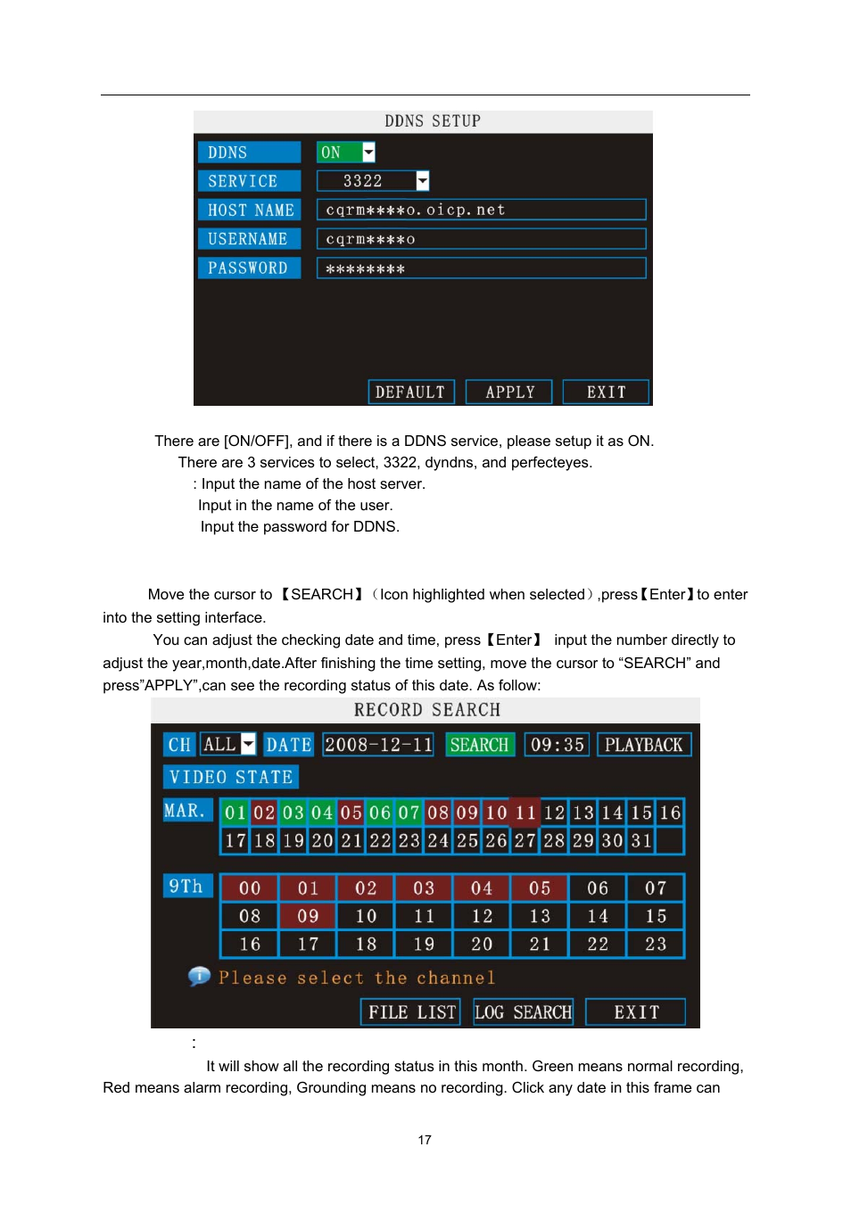 Search | LT Security LTD7726 CD User Manual | Page 17 / 48