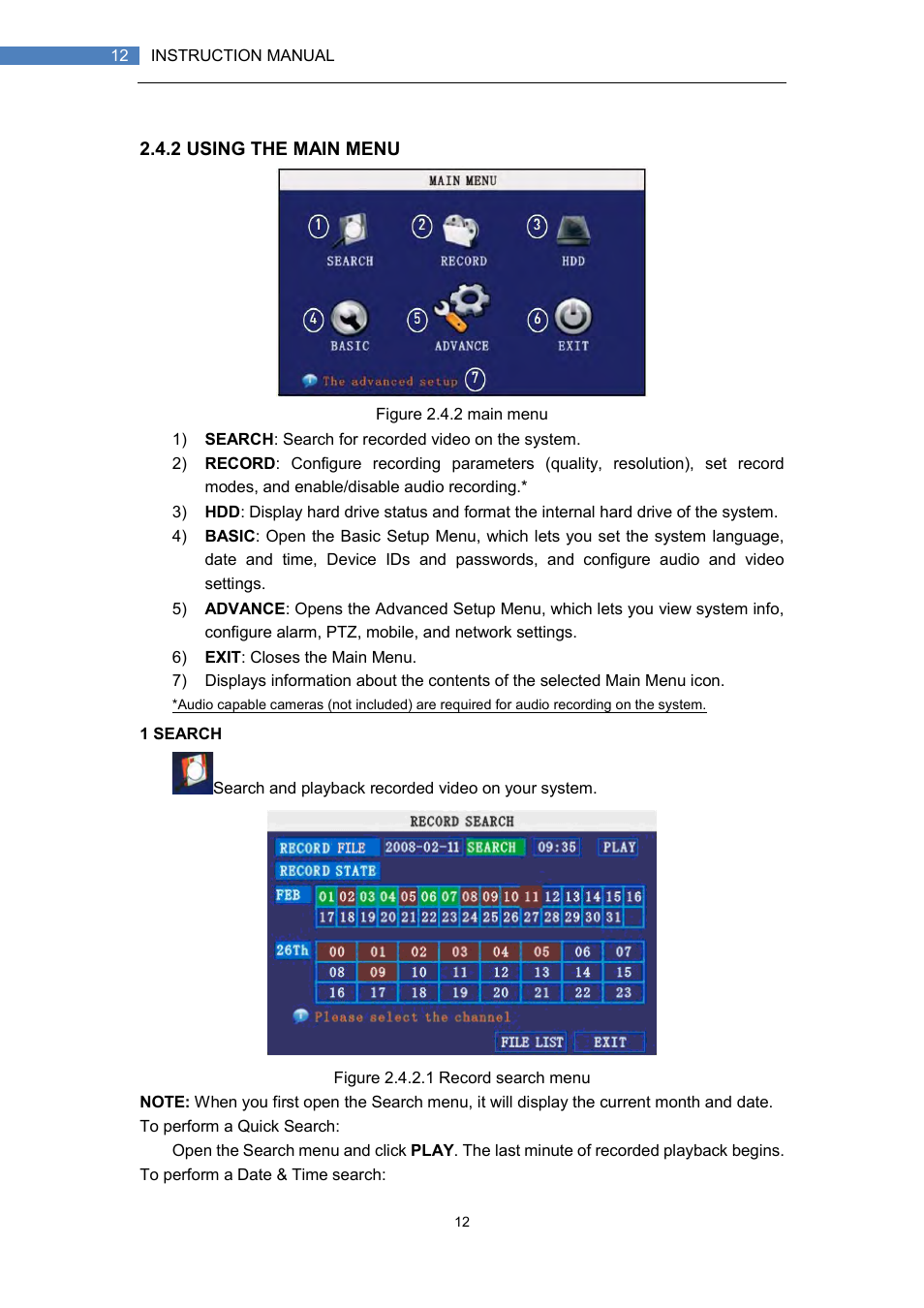 LT Security LTD7708 User Manual | Page 12 / 54