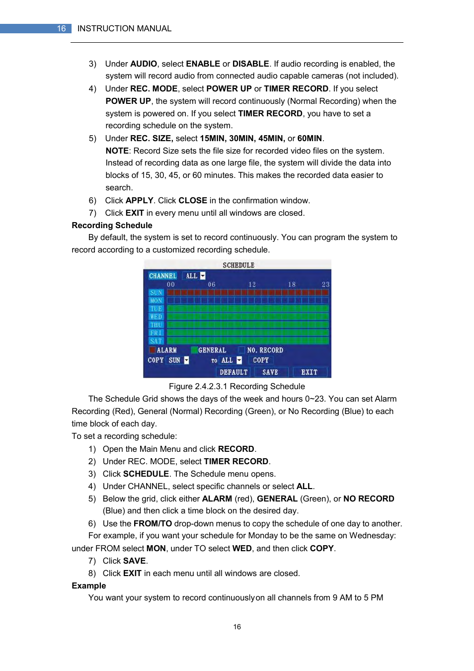 LT Security LTD7708 User Manual | Page 16 / 54