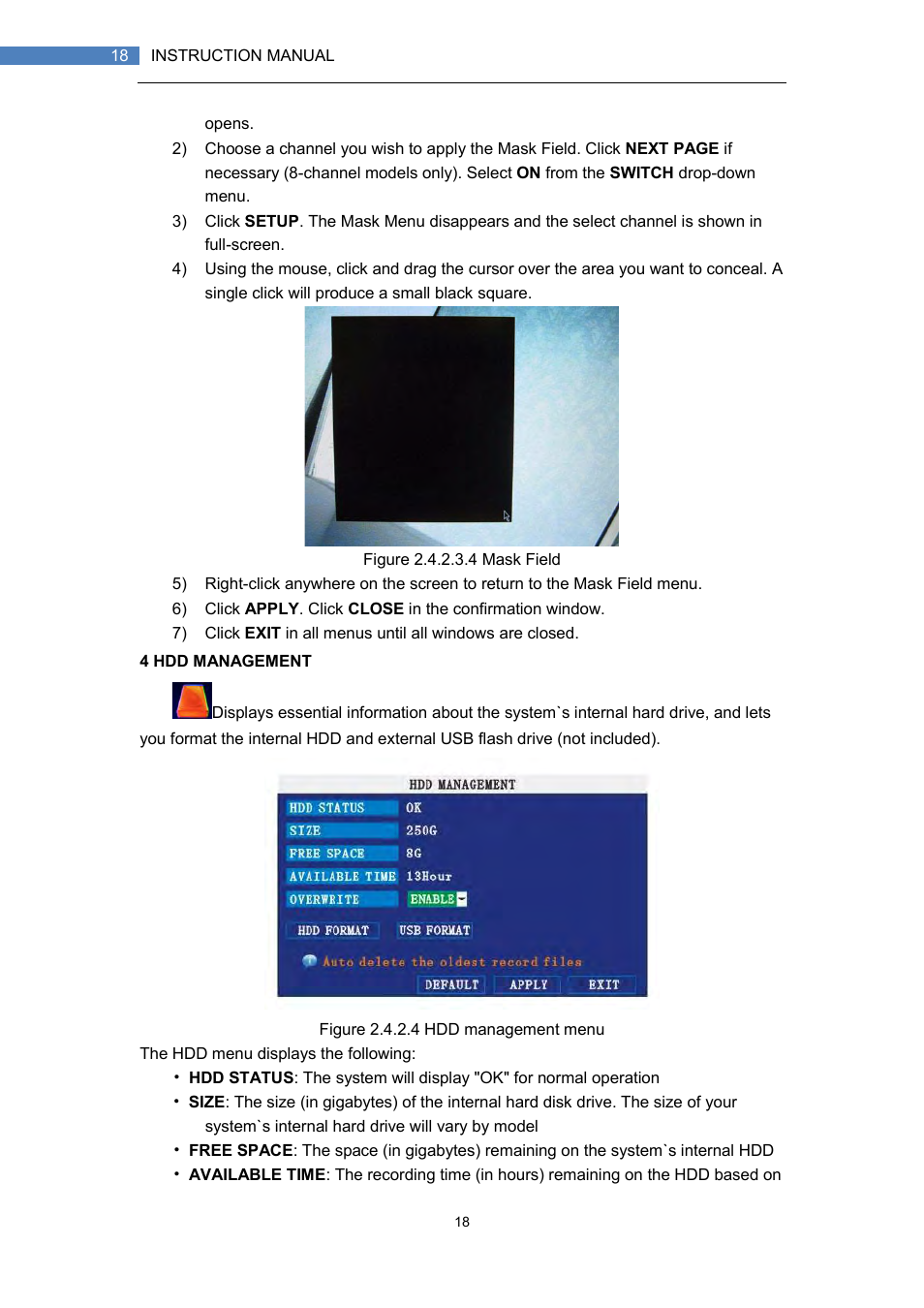 LT Security LTD7708 User Manual | Page 18 / 54