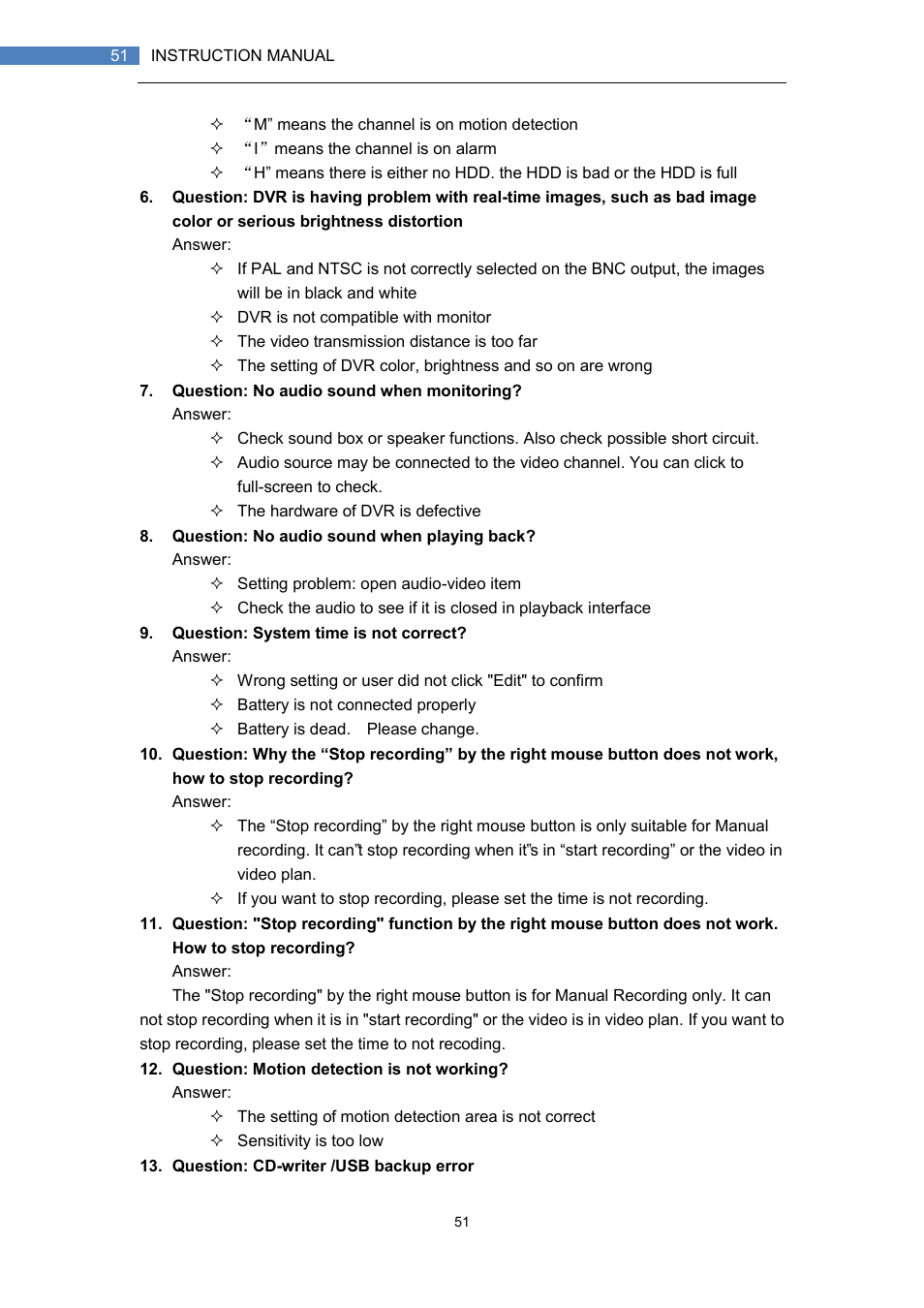 LT Security LTD7708 User Manual | Page 51 / 54